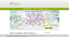 Desktop Screenshot of chem-academy.com