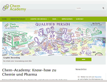 Tablet Screenshot of chem-academy.com
